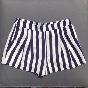 Forever 21 striped shorts